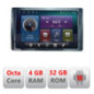 Navigatie dedicata Toyota 2DIN C-TY2DIN Octa Core cu Android Radio Bluetooth Internet GPS WIFI 4+32GB