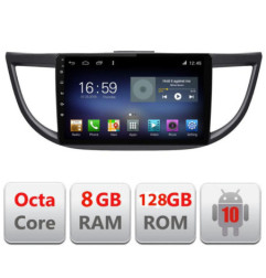Navigatie dedicata  Honda CRV 2012-2016 F-469 Octa Core cu Android Radio Bluetooth Internet GPS WIFI DSP 8+128GB 4G