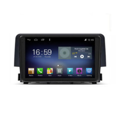 Navigatie dedicata Honda Civic 2016-2020 F-669 Octa Core cu Android Radio Bluetooth Internet GPS WIFI DSP 8+128GB 4G