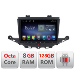 Navigatie dedicata Opel Astra K F-ASTRAK Octa Core cu Android Radio Bluetooth Internet GPS WIFI DSP 8+128GB 4G