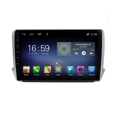Navigatie dedicata Peugeot 208 2008 F-PSA Octa Core cu Android Radio Bluetooth Internet GPS WIFI DSP Octa Core 8+128GB 4G