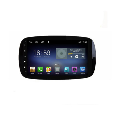 Navigatie dedicata Smart For Two 2015- F-Smart15 Octa Core cu Android Radio Bluetooth Internet GPS WIFI DSP 8+128GB 4G