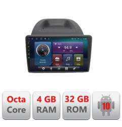Navigatie dedicata Ford Fiesta C-256 Octa Core cu Android Radio Bluetooth Internet GPS WIFI 4+32GB