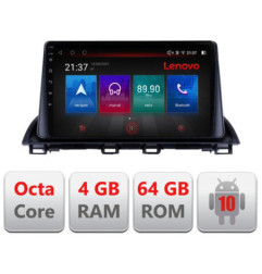 Navigatie dedicata Mazda 3 2014-2019 E-463 Octa Core cu Android Radio Bluetooth Internet GPS WIFI DSP 4+64GB 4G