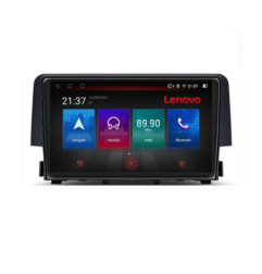 Navigatie dedicata Honda Civic 2016-2020 E-669 Octa Core cu Android Radio Bluetooth Internet GPS WIFI DSP 4+64GB 4G
