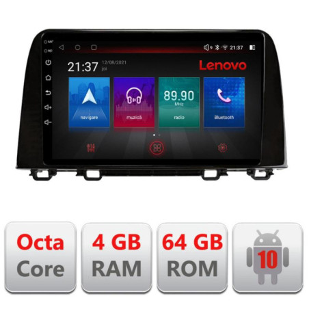 Navigatie dedicata Honda CRV 2016-2022 E-CRV19 Octa Core cu Android Radio Bluetooth Internet GPS WIFI DSP 4+64GB 4G