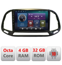 Navigatie dedicata Fiat Doblo 2015-2018 C-DOBLO15 Octa Core cu Android Radio Bluetooth Internet GPS WIFI 4+32GB