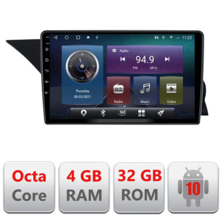 Navigatie dedicata Mercedes GLK 2012-2015 NTG4.5 C-GLK Octa Core cu Android Radio Bluetooth Internet GPS WIFI 4+32GB