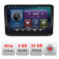 Navigatie dedicata Jeep Grand Cherokee 2014-2019 C-JGG Octa Core cu Android Radio Bluetooth Internet GPS WIFI 4+32GB