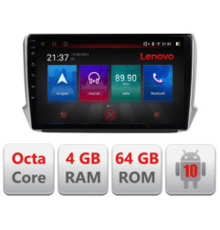 Navigatie dedicata Peugeot 208/2008 E-PSA Octa Core  Octa Core cu Android Radio Bluetooth Internet GPS WIFI DSP 4+64GB 4G