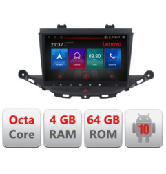 Navigatie dedicata Opel Astra K E-ASTRAK Octa Core cu Android Radio Bluetooth Internet GPS WIFI DSP 4+64GB 4G