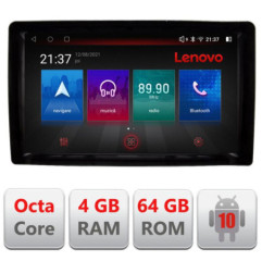 Navigatie dedicata Fiat Tipo 2015-2021 D-TIPO Octa Core cu Android Radio Bluetooth Internet GPS WIFI DSP 4+64GB 4G