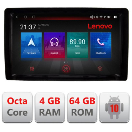 Navigatie dedicata Fiat Tipo 2015-2021 D-TIPO Octa Core cu Android Radio Bluetooth Internet GPS WIFI DSP 4+64GB 4G