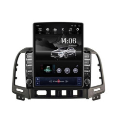 Navigatie dedicata Hyundai Santa Fe 2007-2012 G-008 ecran tip TESLA 9.7" cu Android Radio Bluetooth Internet GPS WIFI 4+32GB DS
