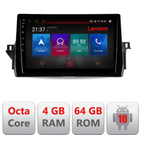 Navigatie dedicata Toyota Camry 2021- E-camry2021 Octa Core cu Android Radio Bluetooth Internet GPS WIFI DSP 4+64GB 4G
