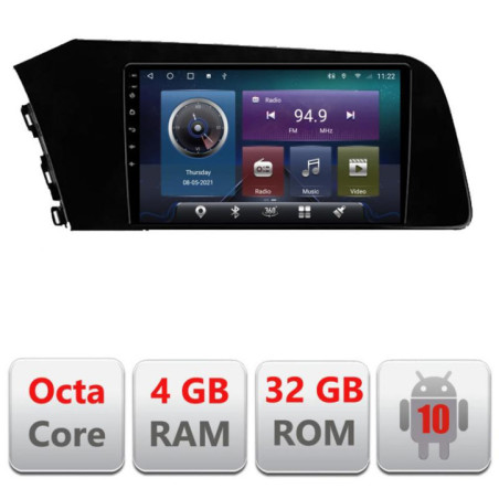Navigatie dedicata Hyundai Elantra 2021- C-elantra2021 Octa Core cu Android Radio Bluetooth Internet GPS WIFI 4+32GB