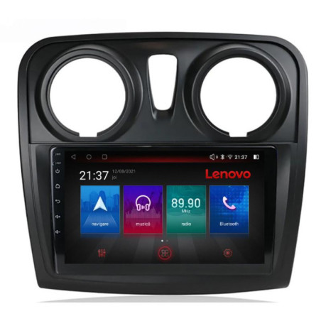 Navigatie dedicata Dacia Sandero Logan 2012-2020 E-sandero Octa Core cu Android Radio Bluetooth Internet GPS WIFI DSP 4+64GB 4G