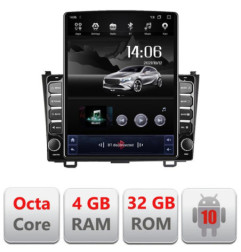Navigatie dedicata Honda CR-V G-009 ecran tip TESLA 9.7" cu Android Radio Bluetooth Internet GPS WIFI 4+32GB DSP 4G Octa Core