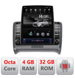 Navigatie dedicata Audi TT 2004-2011 G-078 ecran tip TESLA 9.7" cu Android Radio Bluetooth Internet GPS WIFI 4+32GB DSP 4G Octa