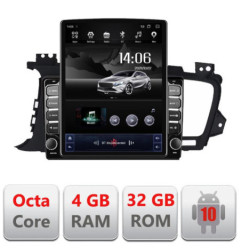 Navigatie dedicata Kia Optima 2011-2013 G-091 ecran tip TESLA 9.7" cu Android Radio Bluetooth Internet GPS WIFI 4+32GB DSP 4G O