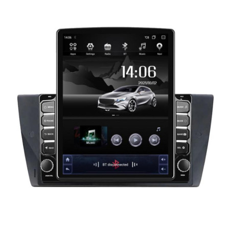 Navigatie dedicata BMW Seria 3 E90 G-095 ecran tip TESLA 9.7" cu Android Radio Bluetooth Internet GPS WIFI 4+32GB DSP 4G Octa C