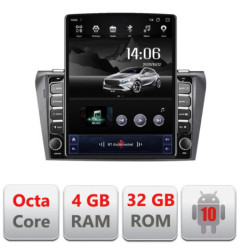 Navigatie dedicata Mazda 3 2004-2009 G-161 ecran tip TESLA 9.7" cu Android Radio Bluetooth Internet GPS WIFI 4+32GB DSP 4G Octa
