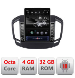 Navigatie dedicata Opel Insignia 2014-2016 G-338 ecran tip TESLA 9.7" cu Android Radio Bluetooth Internet GPS WIFI 4+32GB DSP 4