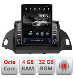 Navigatie dedicata Ford Kuga 2013-2017  G-362 ecran tip TESLA 9.7" cu Android Radio Bluetooth Internet GPS WIFI 4+32GB DSP 4G O