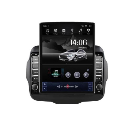 Navigatie dedicata Jeep Renegade G-500 ecran tip TESLA 9.7" cu Android Radio Bluetooth Internet GPS WIFI 4+32GB DSP 4G Octa Cor