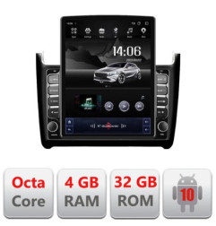 Navigatie dedicata VW Polo 2014- G-655 ecran tip TESLA 9.7" cu Android Radio Bluetooth Internet GPS WIFI 4+32GB DSP 4G Octa Cor