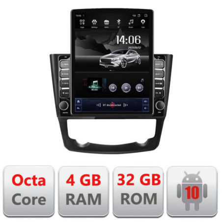 Navigatie dedicata Renault Kadjar G-9030 ecran tip TESLA 9.7" cu Android Radio Bluetooth Internet GPS WIFI 4+32GB DSP 4G Octa C