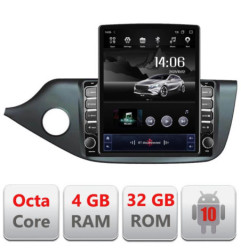 Navigatie dedicata Kia Ceed 2012-2018 G-KI39 ecran tip TESLA 9.7" cu Android Radio Bluetooth Internet GPS WIFI 4+32GB DSP 4G Oc