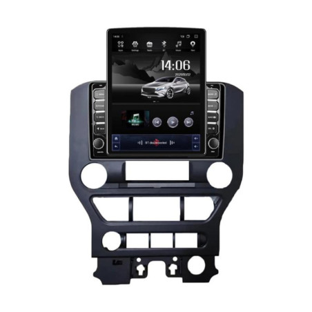 Navigatie dedicata Ford Mustang 2015-2020 G-MUSTANG ecran tip TESLA 9.7" cu Android Radio Bluetooth Internet GPS WIFI 4+32GB DS