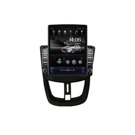 Navigatie dedicata Peugeot 207 G-PE01 ecran tip TESLA 9.7" cu Android Radio Bluetooth Internet GPS WIFI 4+32GB DSP 4G Octa Core