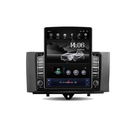 Navigatie dedicata Smart For Two 2010-2015 G-Smart10 ecran tip TESLA 9.7" cu Android Radio Bluetooth Internet GPS WIFI 4+32GB D