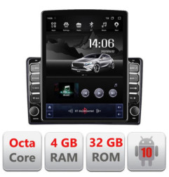 Navigatie dedicata Fiat Tipo 2015-2021 G-TIPO ecran tip TESLA 9.7" cu Android Radio Bluetooth Internet GPS WIFI 4+32GB DSP 4G O