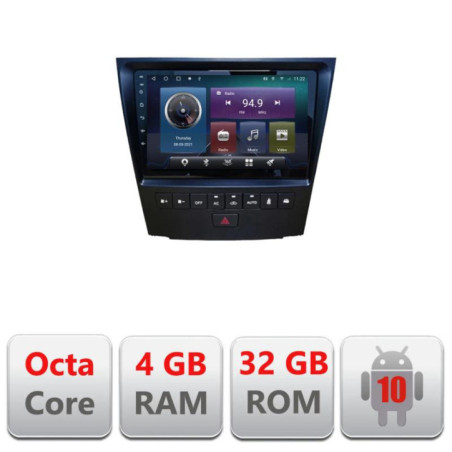 Navigatie dedicata  Lexus GS-04  2004-2011 C- GS-04 Octa Core cu Android Radio Bluetooth Internet GPS WIFI 4+32GB