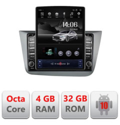 Navigatie dedicata Seat Leon 2005-2012 G-leon05 ecran tip TESLA 9.7" cu Android Radio Bluetooth Internet GPS WIFI 4+32GB DSP 4G