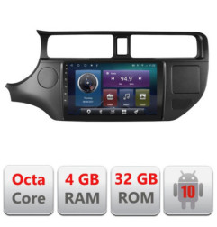 Navigatie dedicata Kia Rio 2011-2014 C-rio-11 Octa Core cu Android Radio Bluetooth Internet GPS WIFI 4+32GB