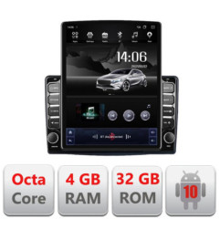 Navigatie dedicata Fiat 500L 2012-2017 H-500L ecran tip TESLA 9.7" cu Android Radio Bluetooth Internet GPS WIFI 4+32GB DSP 4G O