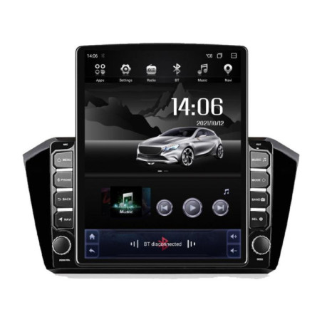 Navigatie dedicata VW PASSAT 2015- H-518 ecran tip TESLA 9.7" cu Android Radio Bluetooth Internet GPS WIFI 4+32GB DSP 4G Octa C