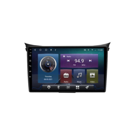 Navigatie dedicata Hyundai I30 2011-2016 Octa Core cu Android Radio Bluetooth Internet GPS WIFI 4+32GB 4+32 Kit-i30-2011+EDT-E4
