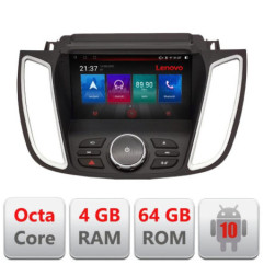 Navigatie dedicata Ford Kuga 2015-2020 SYNC2 si SYNC3 Octa Core cu Android Radio Bluetooth Internet GPS WIFI DSP 4+64GB 4G Kit-