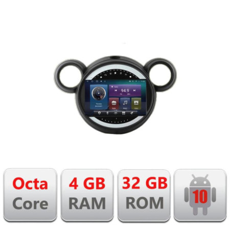 Navigatie dedicata Mini 2011-2015 cu sistem CIC Octa Core cu Android Radio Bluetooth Internet GPS WIFI 4+32GB 4+32 Kit-mini-02+