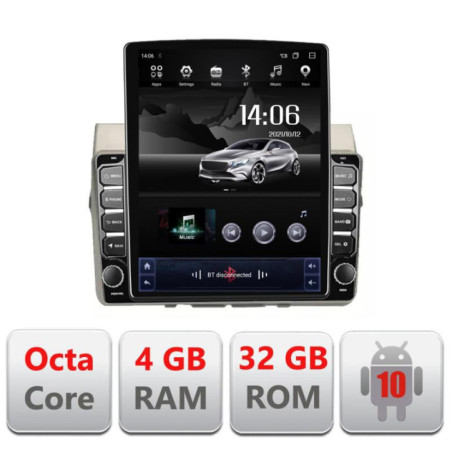 Navigatie dedicata Toyota Verso intre anii 2004-2009 Android radio gps internet Lenovo Octa Core 4+64 LTE Kit-VERSO-2004+EDT-E7