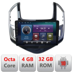 Navigatie dedicata Chevrolet Cruze 2013-C-1267 Octa Core cu Android Internet Bluetooth Radio GPS WiFi 4+32 GB