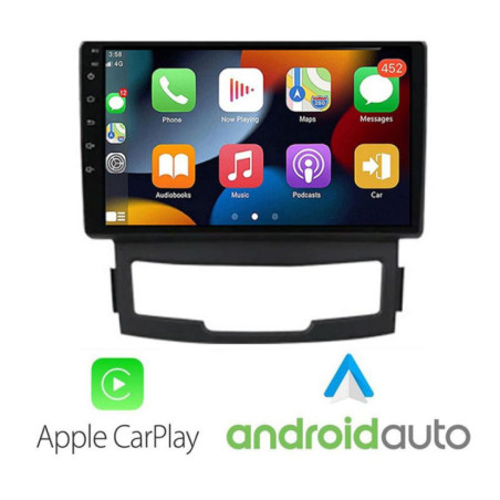 Sistem Multimedia MP5 Ssangyong Korando 2011-2013 J-159 Carplay Android Auto Radio Camera USB