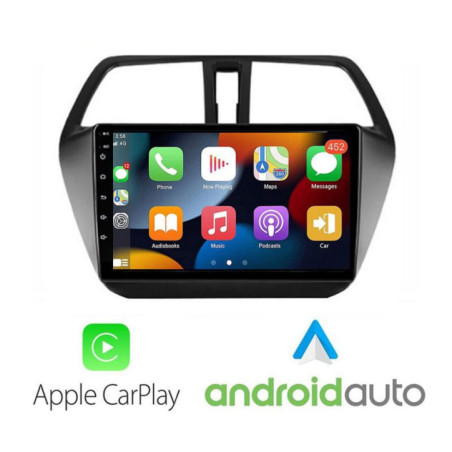 Sistem Multimedia MP5 Suzuki S-Cross Quad Core J-337 Carplay Android Auto Radio Camera USB