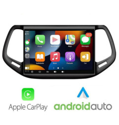 Sistem Multimedia MP5 Jeep Compass 2017 J-739 Carplay Android Auto Radio Camera USB