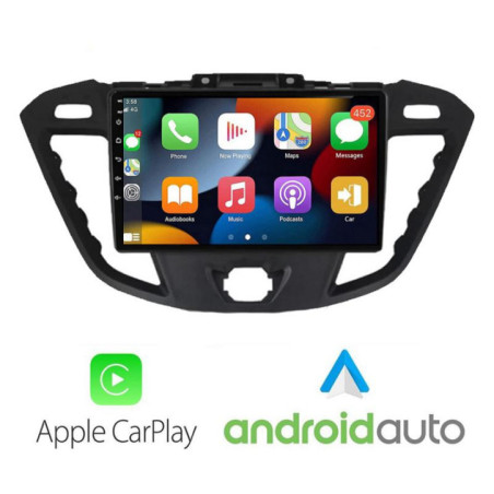 Sistem Multimedia MP5 Ford Transit Quad Core J-845 Carplay Android Auto Radio Camera USB
